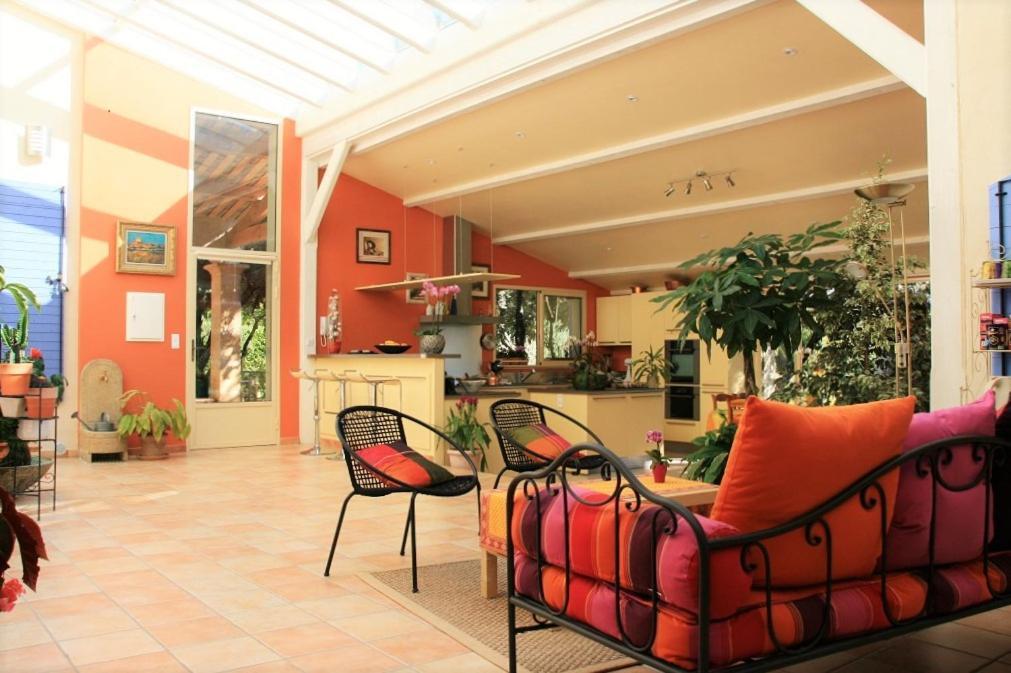 Bed and Breakfast Santolines en Provence Piolenc Exterior foto